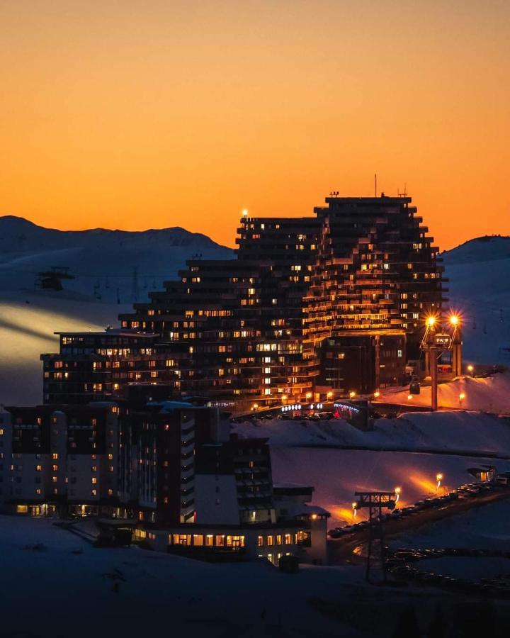 Studio Skis Aux Pieds La Plagne Dış mekan fotoğraf